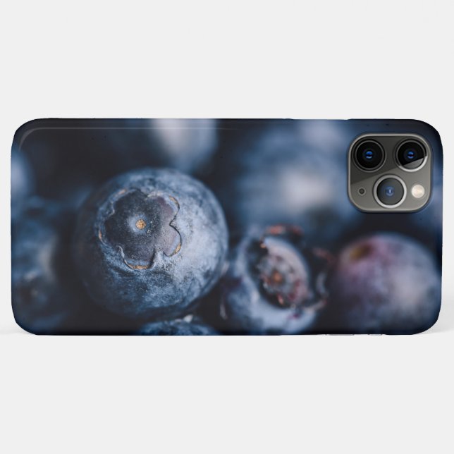 Blueberry background Case-Mate iPhone case (Back (Horizontal))