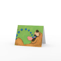 Blueberry Bear / Note Card