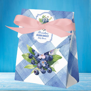 Blueberry Berry Sweet Baby Shower Favour Box