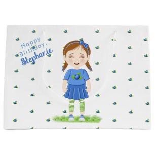 Blueberry Birthday Large Gift Bag