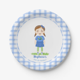 Blueberry Birthday  Paper Plate