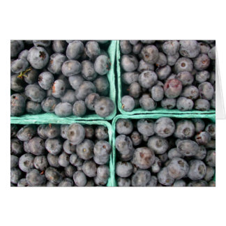Blueberry Blank Card