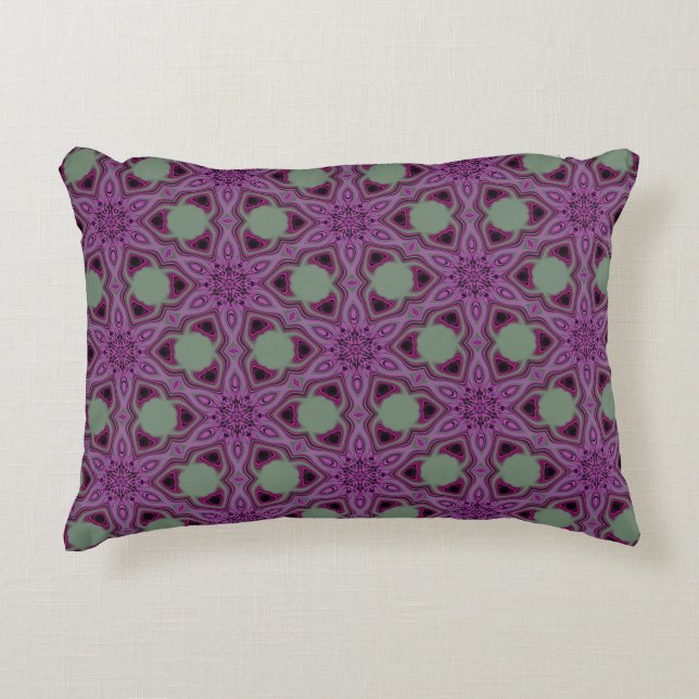 Blueberry blossom 2 decorative cushion (Front)