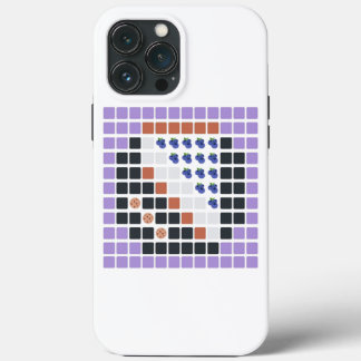 Blueberry Cheesecake (Emoji Art) iPhone 13 Pro Max Case