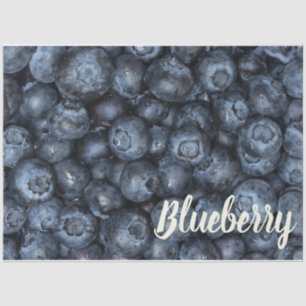 Blueberry Close Up Detail for Vegans Tissue Paper