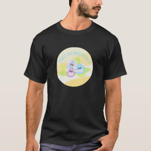 Blueberry Cow Fruits Are Nutritious Cute Cartoon T-Shirt