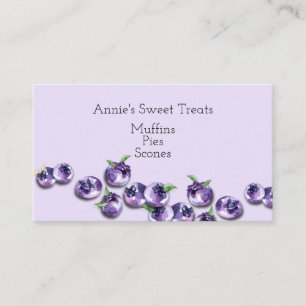 Blueberry Design Business Card