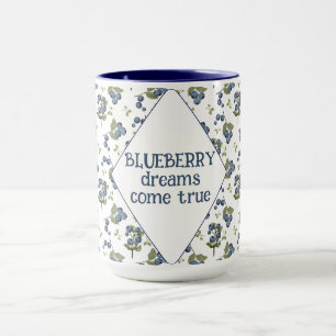 BLUEBERRY Dreams Come True Mug