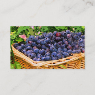 Blueberry Farm Business Card