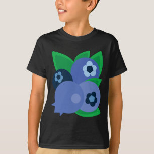 Blueberry Fruit Easy Lazy Diy Halloween Costume T-Shirt