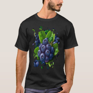 Blueberry Fruit Gardening Veggies Men Women T-Shirt