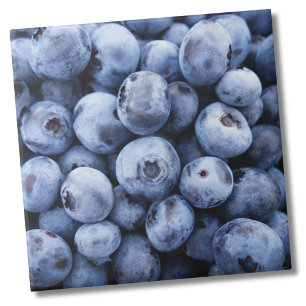Blueberry Fruit Pattern Tile