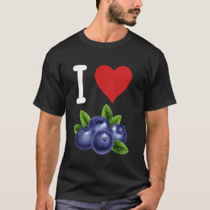 Blueberry Fruit Quotes Sayings Healthy Food Fruit T-Shirt
