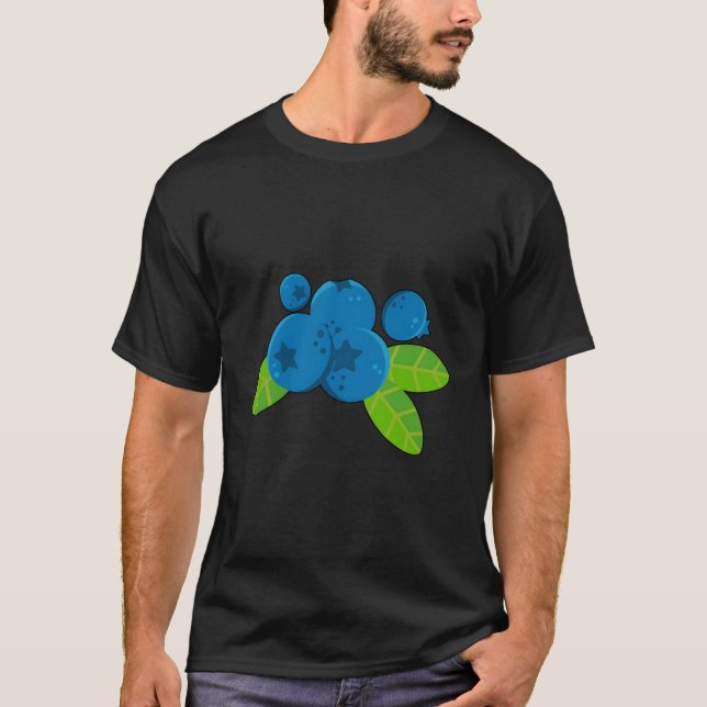 Blueberry Funny Costume T-Shirt (Front)