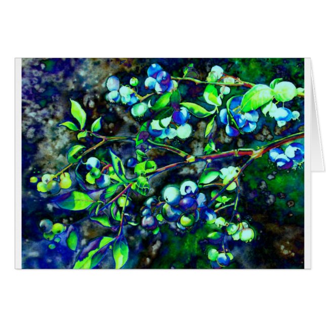 Blueberry - green hue (Front Horizontal)