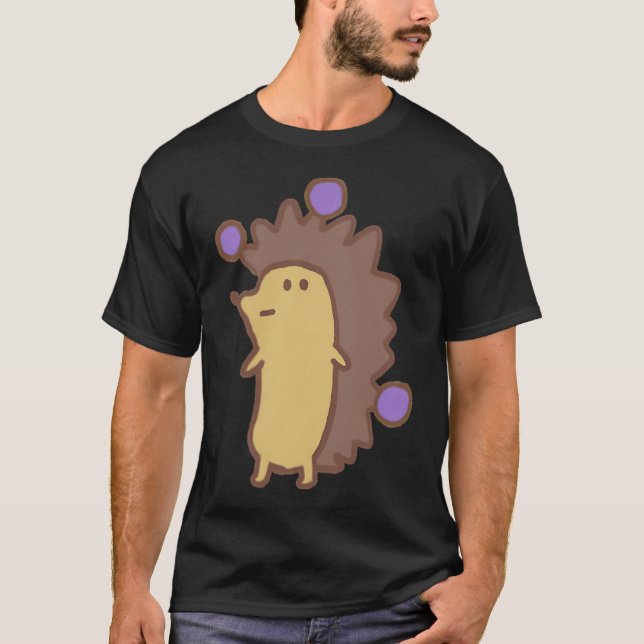 Blueberry Hedgehog T-Shirt (Front)