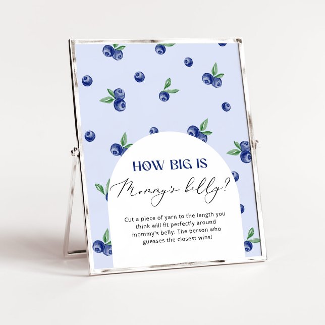 Blueberry how big is mummy's belly game poster (Creator Uploaded)