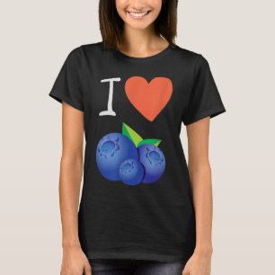 Blueberry I Love Blueberries Tee Christmas Gifts