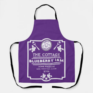 Blueberry Jam Seller Apron