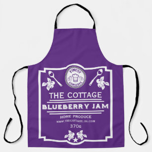 Blueberry Jam Seller Apron
