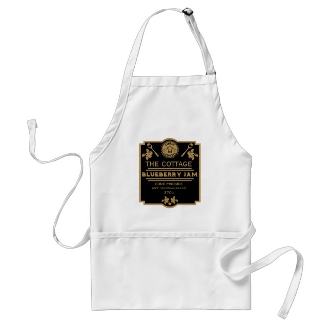 Blueberry Jam Seller Standard Apron (Front)