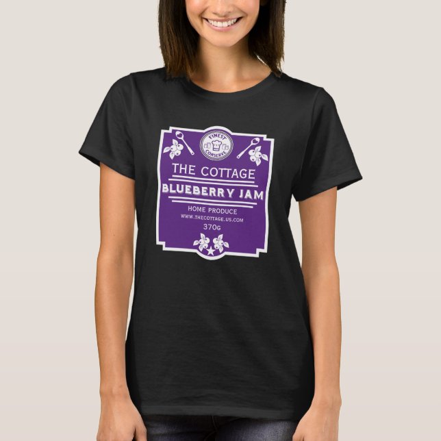 Blueberry Jam Seller T-Shirt (Front)