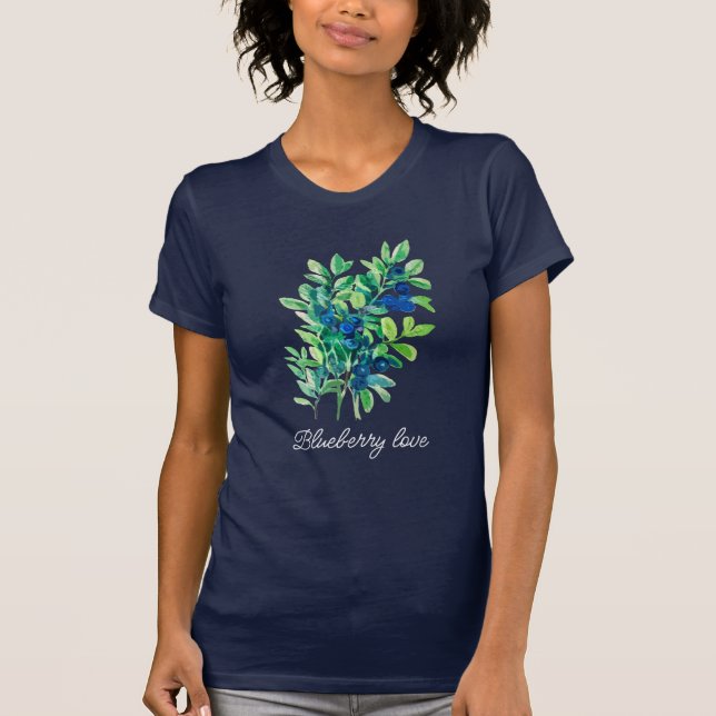 Blueberry love T-Shirt (Front)