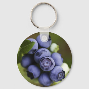 blueberry lover key ring