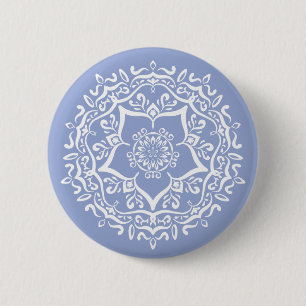 Blueberry Mandala 6 Cm Round Badge