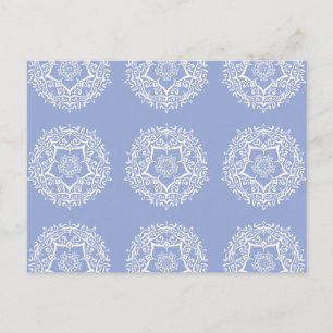 Blueberry Mandala Postcard