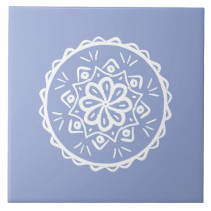 Blueberry Mandala Tile