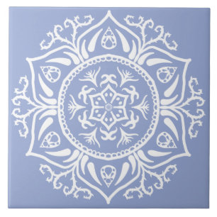 Blueberry Mandala Tile