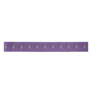 Blueberry Muffin Bloop Cat Custom Satin Ribbon