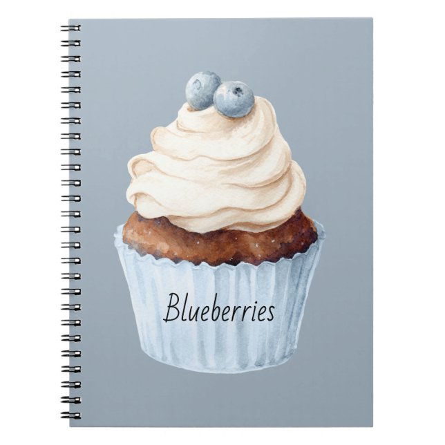 Blueberry Muffin Notebook (Front)