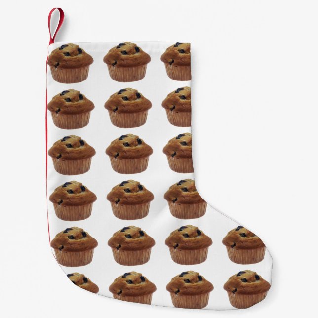 Blueberry Muffin Small Christmas Stocking (Front)