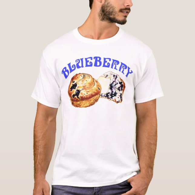 Blueberry Muffins T-Shirt (Front)