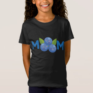Blueberry Mum Funny Fruit Picking Humour T-Shirt