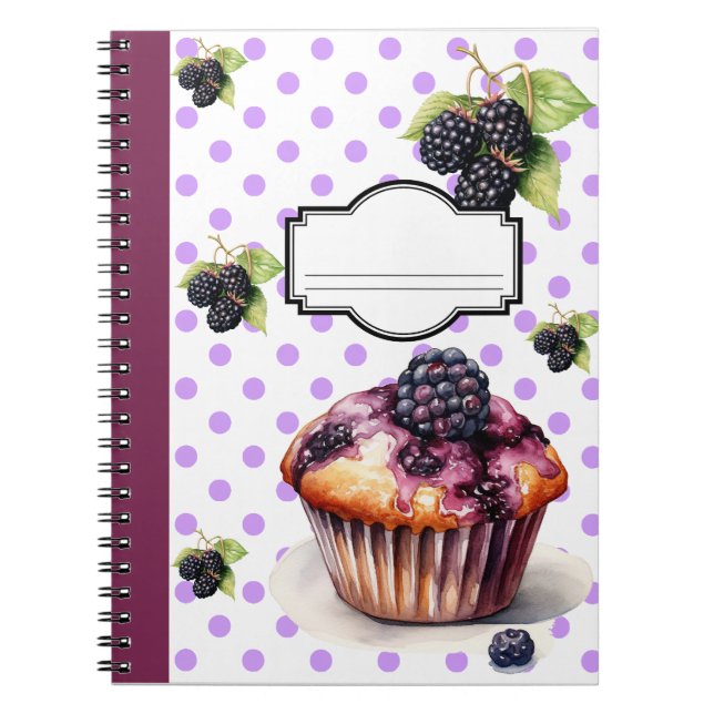 Blueberry Notebook (Front)