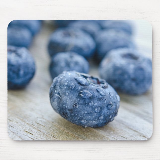 Blueberry Nutrition Mouse Mat (Front)