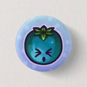 Blueberry>o< 3 Cm Round Badge