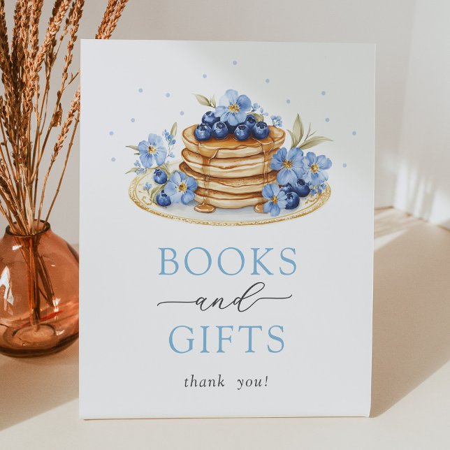 Blueberry Pancake Baby Brunch Books and Gifts Sign (Creator Uploaded)
