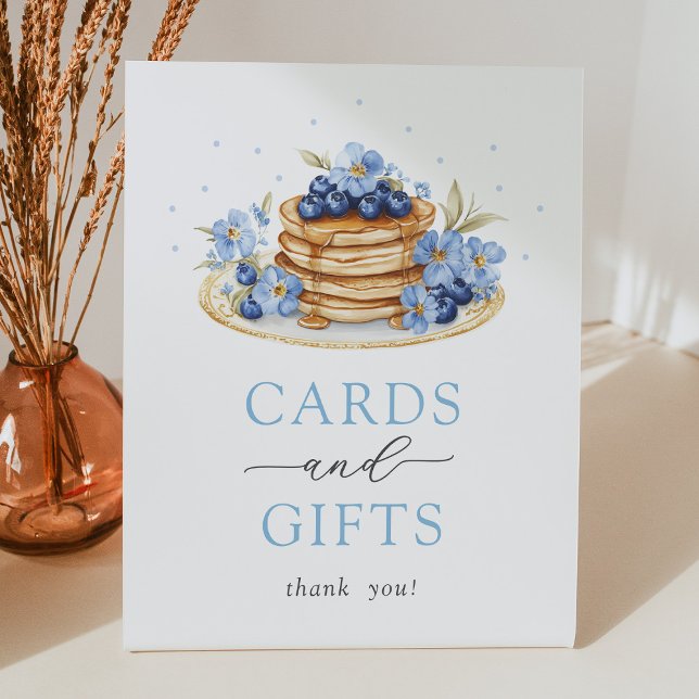 Blueberry Pancake Baby Brunch Cards and Gifts Sign (Creator Uploaded)