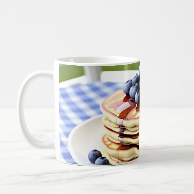 Blueberry Pancakes Coffee Mug (Left)