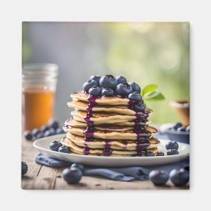 Blueberry Pancakes Magnet