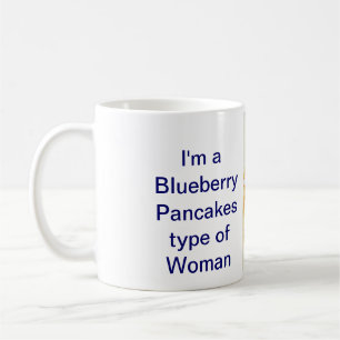 Blueberry pancakes Woman Mug