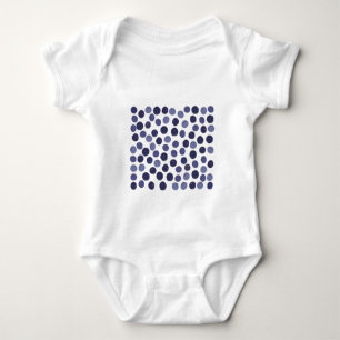 Blueberry Pattern Baby Bodysuit