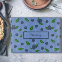 Blueberry pattern Cutting Board