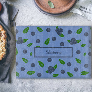 Blueberry pattern Cutting Board