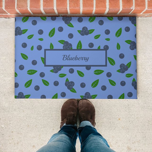 Blueberry pattern Doormat (Blueberry pattern Doormat)