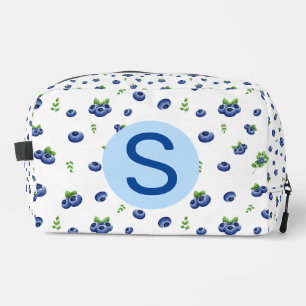 Blueberry Pattern Dopp Kit